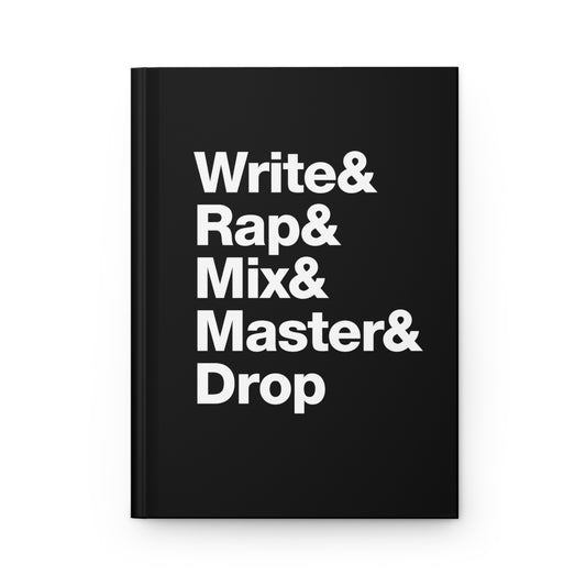 Write & Rap Hardcover Journal