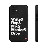 Write & Rap Phone Cases