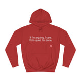 Arguing Hoodie