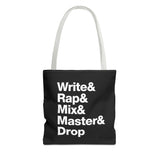 Write & Rap Tote Bag