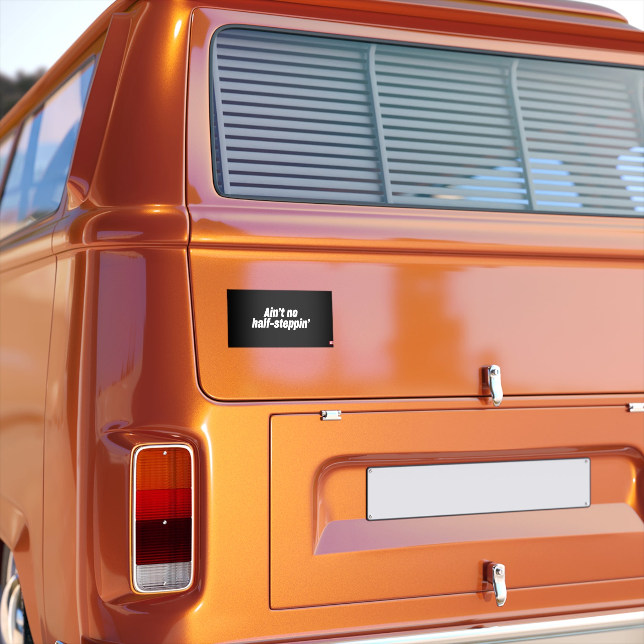 Ain't No Half Steppin' Bumper Sticker