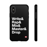 Write & Rap Phone Cases